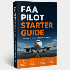 FAA Pilot Starter Guide ebook cover for beginner student pilots